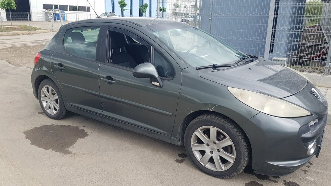 ВЕТРОБРАНИ ЗА PEUGEOT 207 (2006+) 5 ВРАТИ - 2БР. ПРЕДНИ