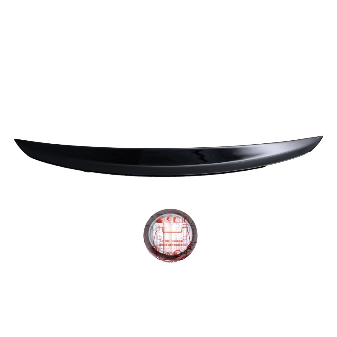 Спойлер антикрило за Mercedes W177 A-class (2019+) A35 AMG Style - черен гланц