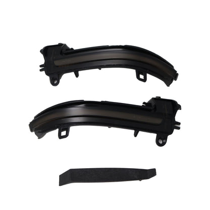 Диодни мигачи за странични огледала за BMW i3, X1 E84, E90, F20, F21, F22, F23, F30, F31, F34, F32, F33, F10, F11, F07, F01, D02, D04 (2011-2019) - опушени с бягащ мигач