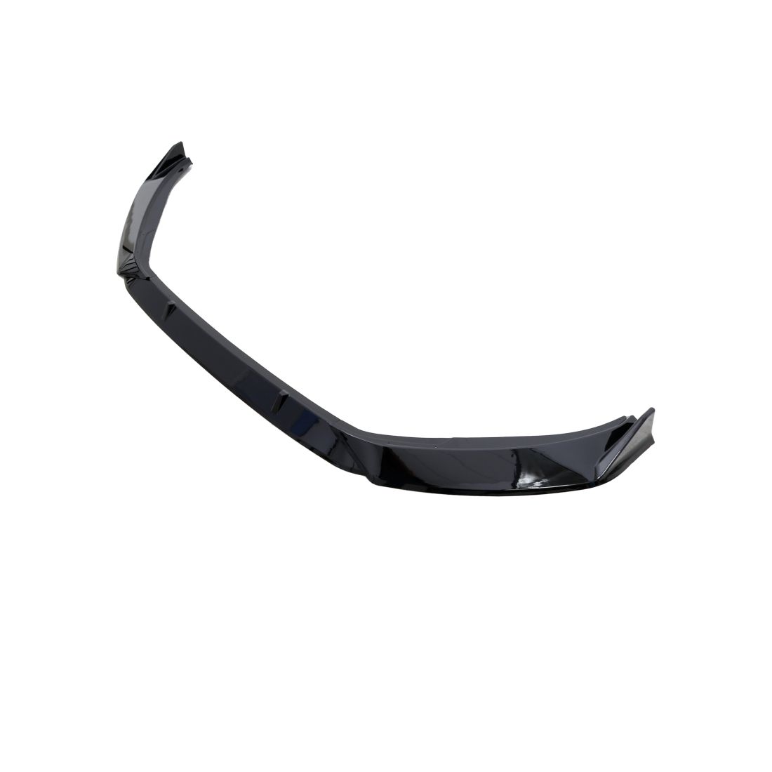 Добавка предна броня за Skoda Octavia (2014-2018) - черен гланц