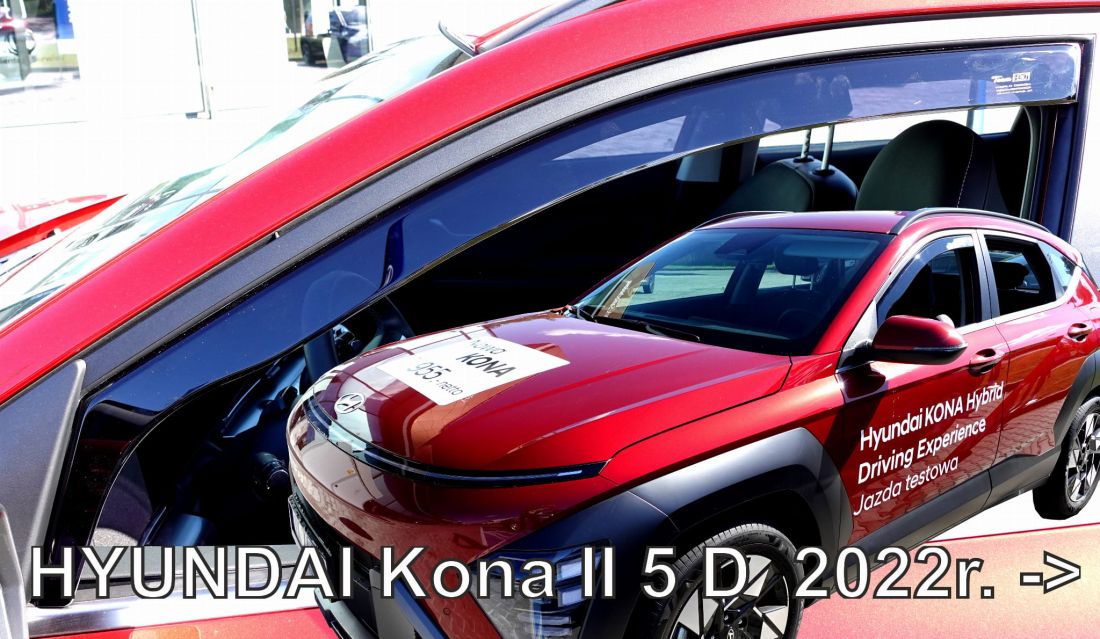 ВЕТРОБРАНИ ЗА HYUNDAI KONA (2022+) - 2БР. ПРЕДНИ