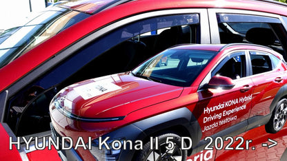 ВЕТРОБРАНИ ЗА HYUNDAI KONA (2022+) - 4БР. ПРЕДНИ И ЗАДНИ
