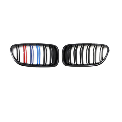Решетки за BMW F10 / F11  (2010+) - двойни с три цвята