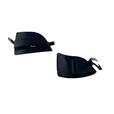 Диодни мигачи за странични огледала за Ford Focus MK2 (2004-2008), C-Max (2004-2010) - опушени с бягащ мигач
