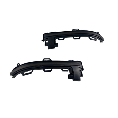 Диодни мигачи за странични огледала за BMW 5 X3 F25 (2012+), X4 F26, X5 F15, X6 F16 (2015+) - опушени с бягащ мигач