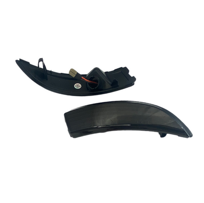 Диодни мигачи за странични огледала за Ford Fiesta (2008-2018), B-Max (2012+) - опушени с бягащ мигач
