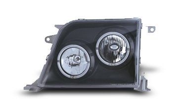 Кристални Фарове TOYOTA LAND CRUISER FJ90 (1996-2003) - черни
