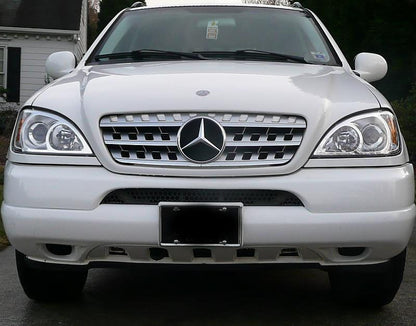 Решетка за Mercedes ML W163 (W164 дизайн) (1998-2005) - хром
