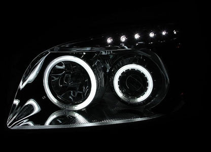 Кристални фарове за TOYOTA RAV4 (2006-2009) - хром