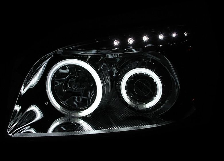 Кристални фарове за TOYOTA RAV4 (2006-2009) - хром