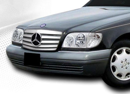Решетка за Mercedes W140 (92-98) - хром