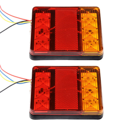 Комплект LED Диодни стопове, стоп светлини, задни светлини 12V-24V за бус камион ТИР ремарке каравана платформа