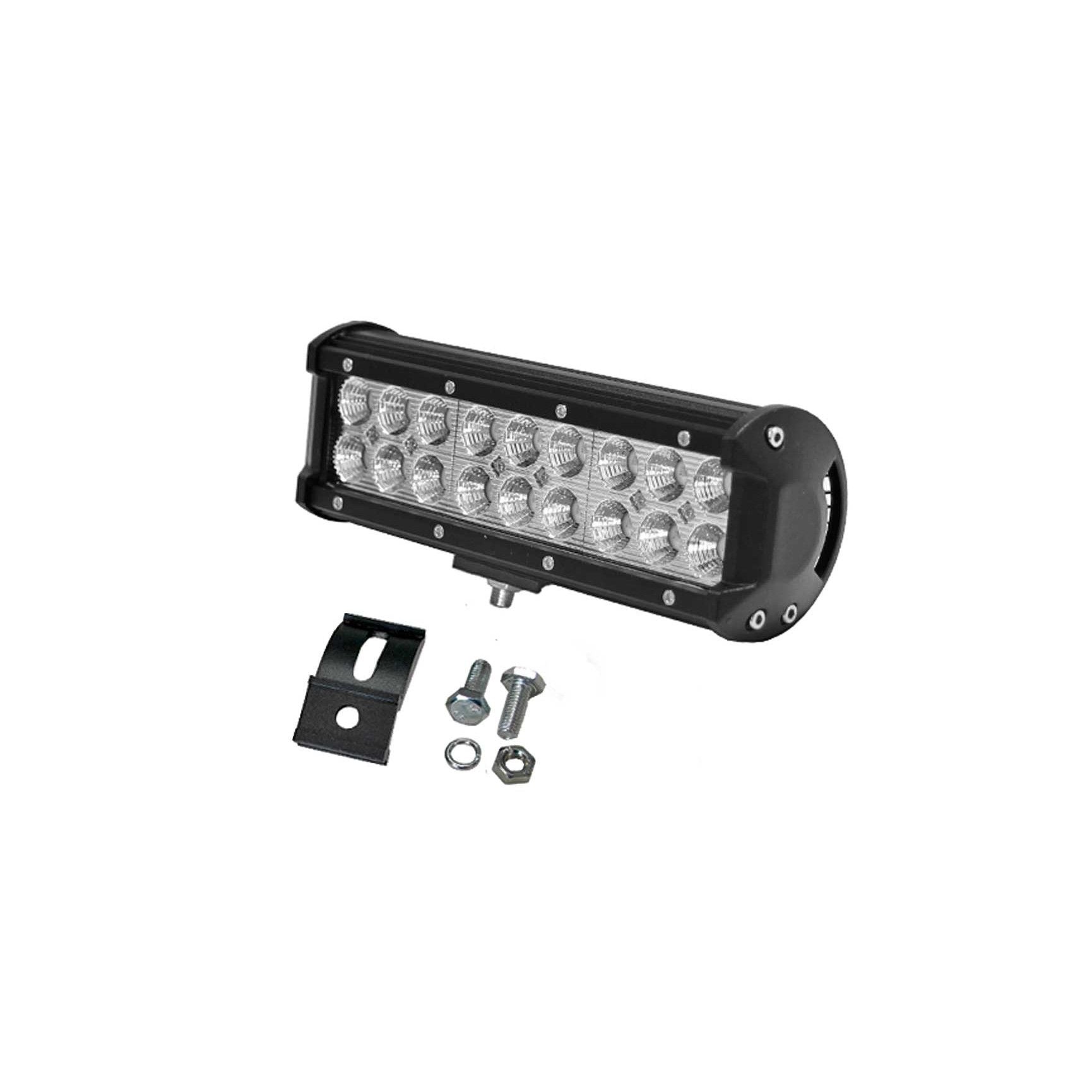 23 См Мощен LED бар Flexzon с Комбинирана Combo светлина 54W 18 LED 12V 24V АТВ, Джип, 4х4, Offroad