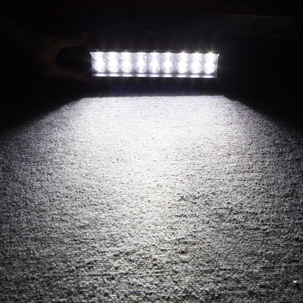 23 См Мощен LED бар Flexzon с Комбинирана Combo светлина 54W 18 LED 12V 24V АТВ, Джип, 4х4, Offroad