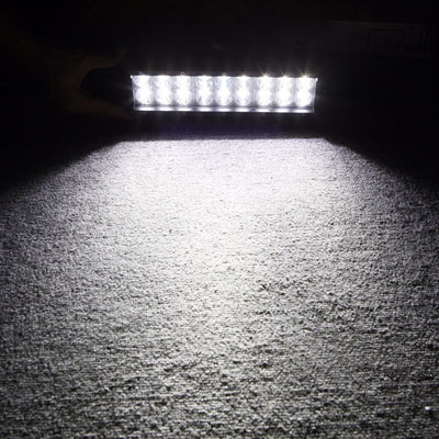 23 См Мощен LED бар Flexzon с Комбинирана Combo светлина 54W 18 LED 12V 24V АТВ, Джип, 4х4, Offroad
