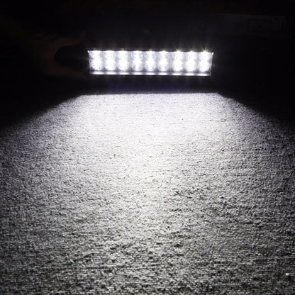 23 См Мощен LED бар Flexzon с Комбинирана Combo светлина 54W 18 LED 12V 24V АТВ, Джип, 4х4, Offroad