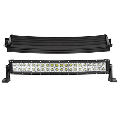 56 См Извит Мощен LED бар Flexzon 120W 40 LED 12V 24V АТВ, Джип, 4х4, Offroad, Камион