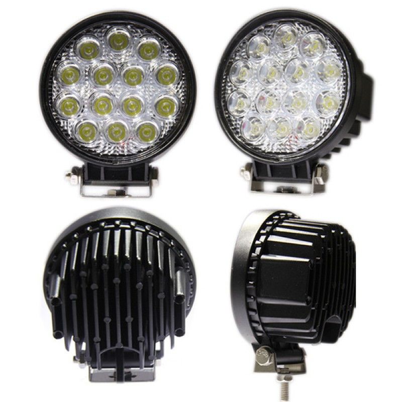 14 LED 42W Халоген Водоустойчива Светлина Работна Лампа 10-30V за Ролбар АТВ, Джип