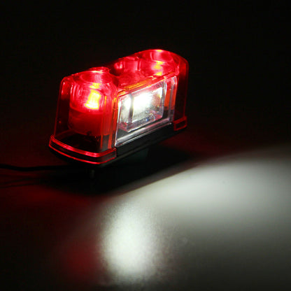 4 Led Лед Oсветление Плафон за регистрационен заден номер 12V