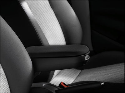Нов Подлакътник, Барче за автомобил за Сеат Ибиза Seat Ibiza 2002-2008 Cordoba Кордоба с черно текстилно покритие