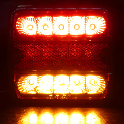Комплект LED Диодни Стопове 12V 24V Волта бус камион ТИР ремарке
